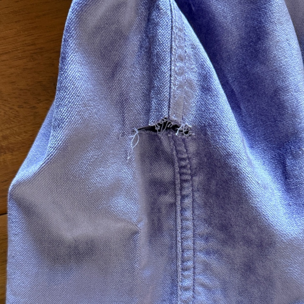 Flawed NWT rag & bone Jacey Violet Velvet Jeans Size 00 - Picture 9 of 10